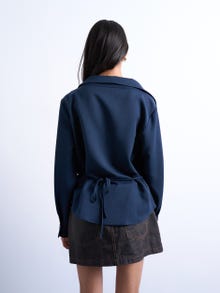 TOPSHOP Normal geschnitten Hemdkragen Hemd -Navy Blazer - 31000611