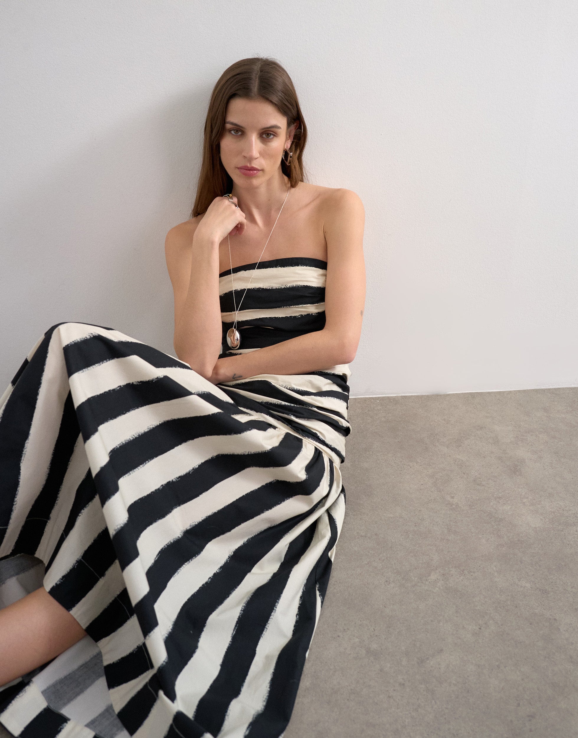 TSLISA Long dress | Black | TOPSHOP TSLISA Long dress | Black | TOPSHOP